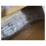 Black LS Smooth Cast Aluminum Valve Covers with Coil Mounts and Covers Compatible with GM LS