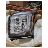 KARPAL Headlight Assembly Compatible with 2015-2020 GMC Yukon & Yukon XL HID Headlamp Driver Left Side Replacement GM2502414
