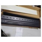 StarTech.com Vertical Cable Organizer with Finger Ducts - Vertical Cable Management Panel - Rack-Mount Cable Raceway - 40U - 6 ft (CMVER40UF