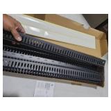 StarTech.com Vertical Cable Organizer with Finger Ducts - Vertical Cable Management Panel - Rack-Mount Cable Raceway - 40U - 6 ft (CMVER40UF