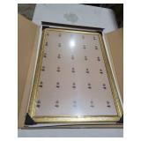 16x24 Wood Frame Gold, Ornate Natural