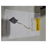 Snow Shovel for Driveway Ergonomic Design 17" Reinforced Heavy Duty Snow Removal Easy Assembled Tool in Winter Snowy Day for Garage Car Parking Port Workshop Barn