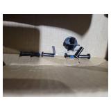 Snow Shovel for Driveway Ergonomic Design 17" Reinforced Heavy Duty Snow Removal Easy Assembled Tool in Winter Snowy Day for Garage Car Parking Port Workshop Barn