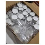 (Box full)Housekeeping Appreciation Thank You Gifts Inspirational Tumbler with Lid and Straw Employee Appreciation Gifts Tumbler 14 oz Clear Reusable Cups Mug for Coworker Teacher(Being Awesome)