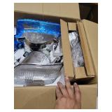 Headlights Assembly for 1997-2003 F150 / 1997-2002 Ford Expedition / 1998-1999 F250, Headlamp+Corner Parking Turn Signal Marker Light Does NOT fit models produced before July 1996