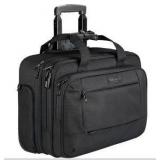 KROSER Rolling Laptop Bag for Men Women, Rolling Laptop Wheeled Briefcase for Business Fits Up to 17.3 Inch Laptop, Water-Repellent Wheeled Computer Bag Roller Case with RFID Pockets for Travel