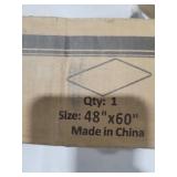 Office Chair Mat for Hardwood Floors, Easy Glide Office Mats for Rolling Chairs, Clear Rolling Chair Mat for Hardwood 48\" x 60\"
