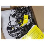 Beams 1W G40 Globe Bulb LED Weatherproof Indoor/Outdoor String Lights, 25 ft, Black