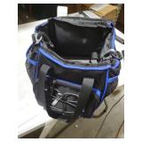 BOSSTIN 3-4 Ball Bowling Bags with Wheels, Secure Hook & Loop Fixed Ball Cup & Shoe Compartment (Fits Up to Size 16), Roller with Multi-Pockets