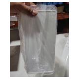 Upgraded DA97-20156B Ice Maker Replacement Compatible with Samsung Refrigerator DA97-20156A Ice Container, Ice Bucket Tray w/Latch Plate fit Model RF28HMEDBSR, RF27T5241SG, RF28R6301SG Ice Bin