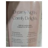 Dream nights comfy delights queen quilt set