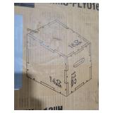Plyo Box, 3-in-1 Wooden Box Jumps for Home Gym (12/14/16 in)