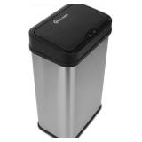 SIMPLI-MAGIC Sensor Trash Can Automatic Touchless Kitchen Garbage Bin, Stainless Steel, 13 Gallon