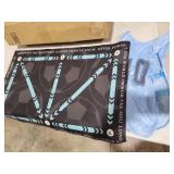 Football Footstep Training Mat for All Levels, Soccer Practice Equipment for Kids, Non-Slip, Silent, Agility Tool