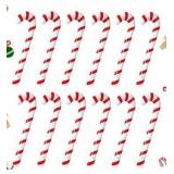 12pcs 35 Inch Inflatable Christmas Candy Cane for Christmas Decorations, Outdoor Holiday Decorations by QIFU powers on