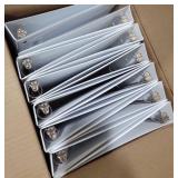 Box full of 3 ring 1\" binder  24pcs.