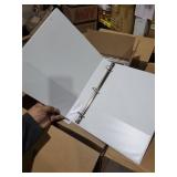 Box full of 3 ring 1\" binder  24pcs.