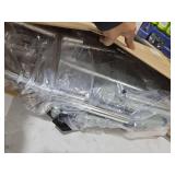DMI Tub Transfer Bench and Shower Chair with Non Slip Aluminum Body,