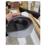 VEVOR Dance Floor,  Dance Floor Roll, 0.06in Thick PVC Vinyl Dance Floor, Black/Grey Reversible Portable Dance Floor, Non-Slip Dance Flooring, Ballet Dance Floor for Jazz, Pop, Lyrical Style