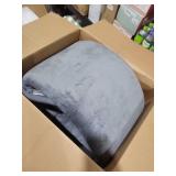 ACOMOPACK Baby Play Mat Area Rug for Living Room 1.3\" Thick Memory Foam 59\"x79\" Dark Grey- Damaged