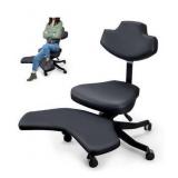 Cross Legged Office Chair -Meditation Chair ADHD Office Chair Cross Legged Desk Chair, Yoga ADHD Ergonomic Kneeling Chair with Lumbar Support and Adjustable Height Stool Wheels no hardware