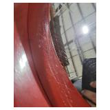 RELIANCER 32\" Convex Security Mirror,Curved Safety Traffic Road Driveway Mirror