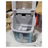 Frigidaire Countertop Crunchy Chewable Nugget Ice Maker, Compact, 33lbs per Day, Metallic Finish missing ice container