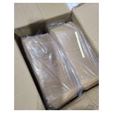JOLLY CHEF 2lb Paper Food Trays, 1000 Pack Disposable Paper Boat, Serving Boats, Food Holder Trays for Snacks French Fries Nachos Hot Dog Tacos BBQ Party