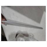 10 Pack Kitchen Cabinet Pulls - Kitchen Cabinet Handles for Dresser Drawers - L-Shaped Cross Sections (17.72 inches,Silver)