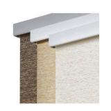 Persilux Roller Shades Light Filtering Cordless Window Roller Blinds for Windows (Brown 47\"W x 72\"H) Natural Woven Fabric Privacy Protection Free-Stop Window Shades for Home, Living Room, Office, Do