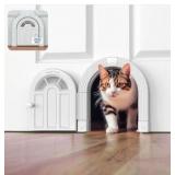 Meow Manor Cat Door Interior Door - No-Flap,