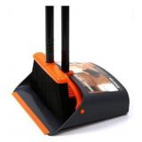 TreeLen Broom and Dustpan Set with 52\ Long Handle for Home Kitchen "