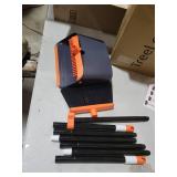 TreeLen Broom and Dustpan Set with 52\ Long Handle for Home Kitchen "