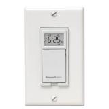 Honeywell Home RPLS730B1000/U RPLS730B1000 7-Day Programmable Light Switch Timer, White