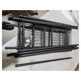 Honey-Can-Do 3 tier Over-The-Toilet Space Saver Shelving Unit, Black BTH-09022 Black
