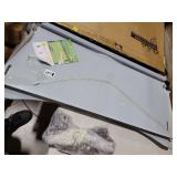 10L0L Golf Cart Windshield for Club Car Precedent 2004-Up, Tempo, 2017-Up Onward, Clear/Tinted Fold Down Club Car Windshield Anti-UV Impact Resistant - 37.5\"W X 33.6\"H