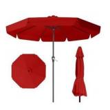 11FT Patio Umbrella Table Market Umbrella w/Crank Outdoor Umbrellas for Garden,  missing pole