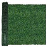 ODTORY Artificial Boxwood Roll,48x120 in (40 sqft) UV-Anti Faux Ivy Boxwood Hedge Leaf Grass Wall for Patio Balcony Privacy, Garden, Backyard Greenery Wall Backdrop and Fence Decor