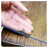 LovePads 1.5mm Thick 42 x 96 Inch Clear Table Cover Protector, Table Protector for Dining Room Table, Plastic Table Cover, Clear Plastic Tablecloth Protector, Dining Table Protectors Pads