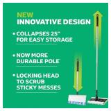 Swiffer Sweep & Mop Deluxe 2-in-1 Floor Mopping and Sweeping Kit, Multi-Surface Kit for Floor Cleaning, Includes 1 Sweeper Device, 5 Heavy Duty Dry Sweeping Cloths, 6 Heavy Duty Wet Mopping Cloths