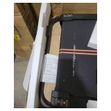 Walking Pad with Incline and Handle Bar powers on
