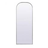 16x49 Mirror Full Length Back Door Hanging or Wall Mounted Aluminum Metal Frame Arch Mirrors