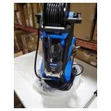 Electric Pressure Washer 5000PSI-Max 3.6GPM Power Washer Touch Screen Adjustable Pressure,4 Nozzles and 500ml Foam Cannon Power Washer Cleaning for Patio Blue