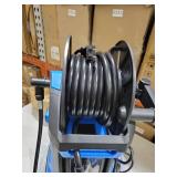 Electric Pressure Washer 5000PSI-Max 3.6GPM Power Washer Touch Screen Adjustable Pressure,4 Nozzles and 500ml Foam Cannon Power Washer Cleaning for Patio Blue