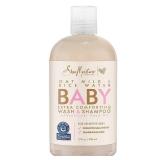 SheaMoisture Baby Wash and Shampoo Oat Milk and Rice Water with Shea Butter for Babies 13 oz - Retail: $55