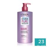 L Oreal Paris EverPure Sulfate Free Moisture Shampoo for Dry Hair  23 fl oz - Retail: $25