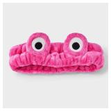 Monster Plush Headband Face Washing Hair Holdback - Pink - Retail: $10