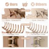 TOCESS 7 Pack Big Hair Claw Clips for Women Large Claw Clip for Thin Thick Curly Hair 90