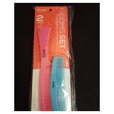 3 pack Annie International Bush Comb & Pocket Comb - 2pc - Retail: $6