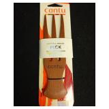 Cantu Natural Wood Hair Pick and Comb - Retail: $8